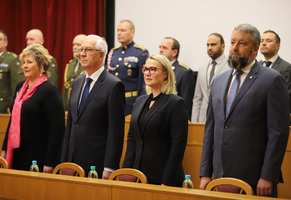 Setkání vedoucích představitelů MO a GŠ AČR s přímými účastníky bojů a vojenskou veřejností u příležitosti 32. výročí zahájení operace Pouštní bouře