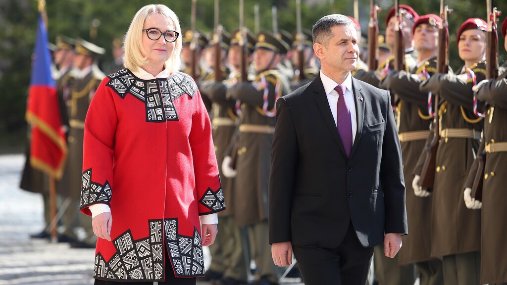 Ministryně Černochová přijala ministra obrany Moldavské republiky