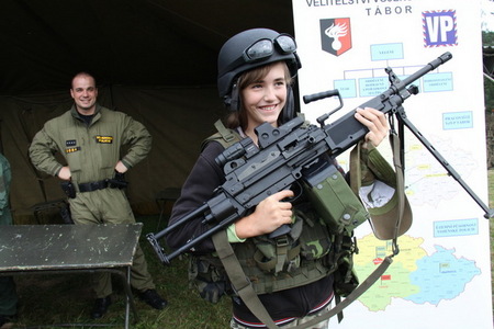 V neprůstřelné vestě