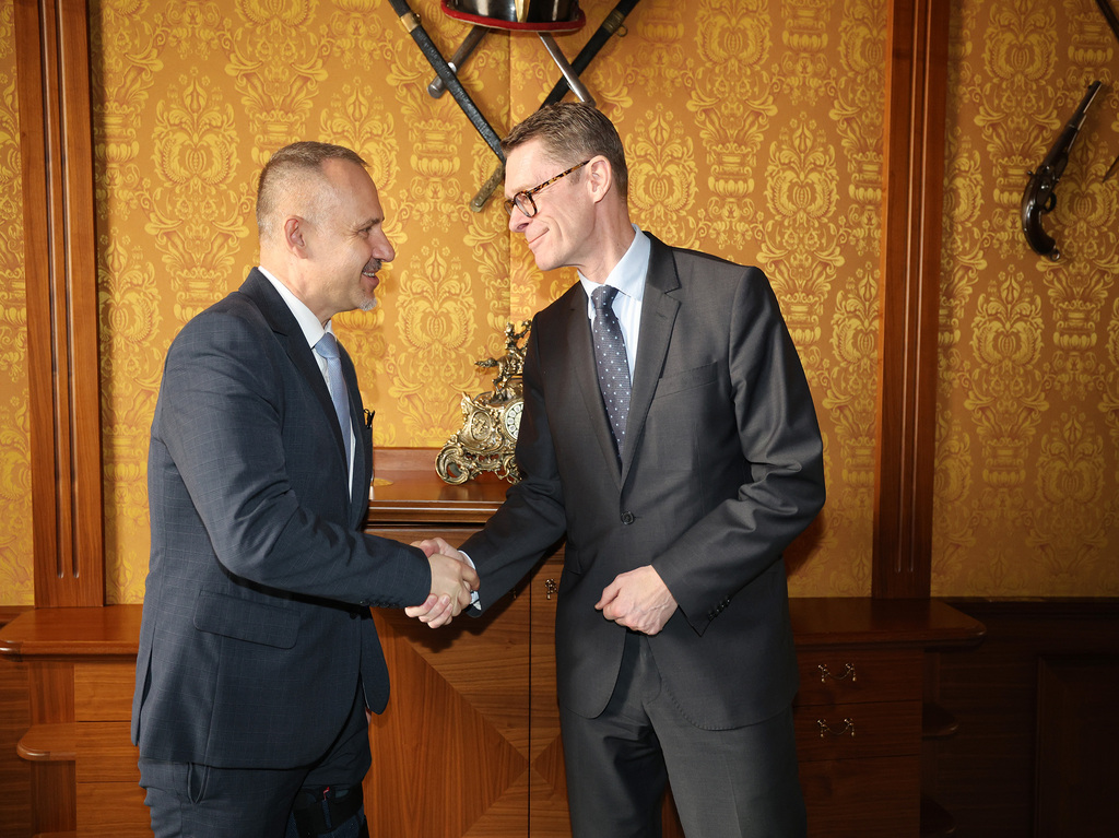První náměstek ministryně obrany František Šulc se setkal se státním tajemníkem Ministerstva obrany Švédského království Peterem Sandwallem