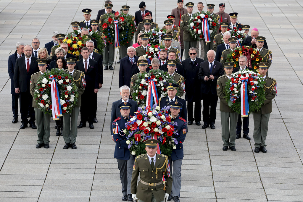 106. výročí vzniku samostatné Československé republiky připomněl pietní akt na Vítkově