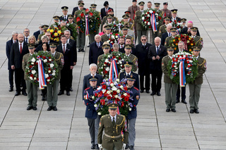 106. výročí vzniku samostatné Československé republiky připomněl pietní akt na Vítkově