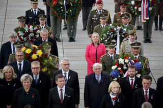 106. výročí vzniku samostatné Československé republiky připomněl pietní akt na Vítkově