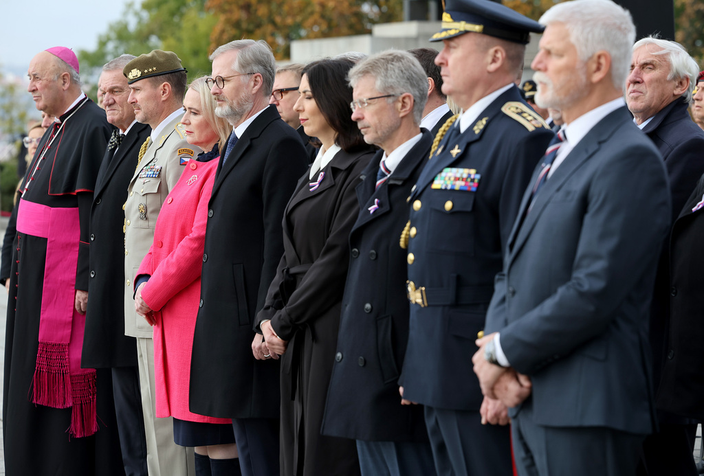 106. výročí vzniku samostatné Československé republiky připomněl pietní akt na Vítkově