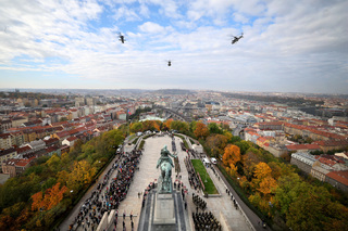 106. výročí vzniku samostatné Československé republiky připomněl pietní akt na Vítkově