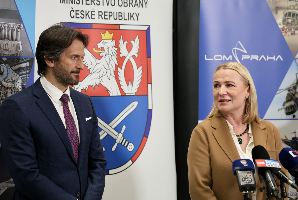 Ministři obrany v CLV LOM PRAHA