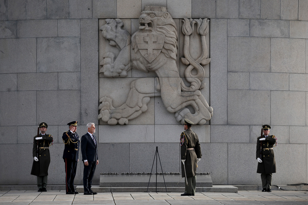 Pietní akt na Vítkově připomněl 107. výročí vzniku Československa