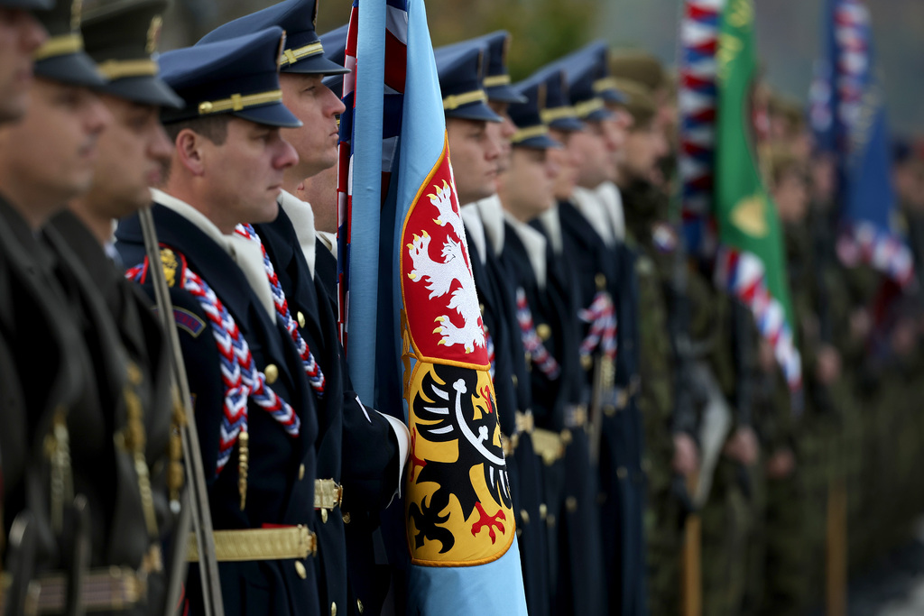 Pietní akt na Vítkově připomněl 107. výročí vzniku Československa