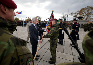 Pietní akt na Vítkově připomněl 107. výročí vzniku Československa
