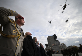 Pietní akt na Vítkově připomněl 107. výročí vzniku Československa