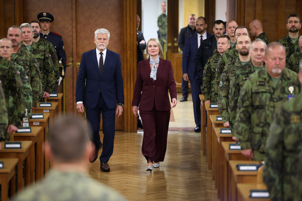 Ministryně obrany na Velitelském shromáždění náčelníka Generálního štábu AČR