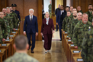 Ministryně obrany na Velitelském shromáždění náčelníka Generálního štábu AČR