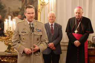 Náčelník Generálního štábu při proslovu