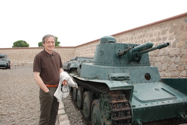 S historickým tankem LT-38 české výroby