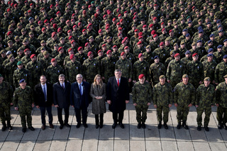 Ilustrační obrázek ke článkuVojáci, kteří se vrátili ze zahraničních operací, byli oceněni na Vítkově