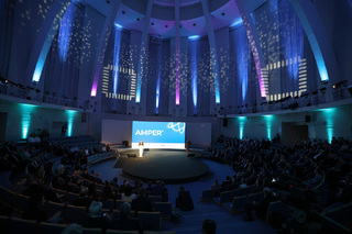 Ze zahájení veletrhu AMPER v Brně