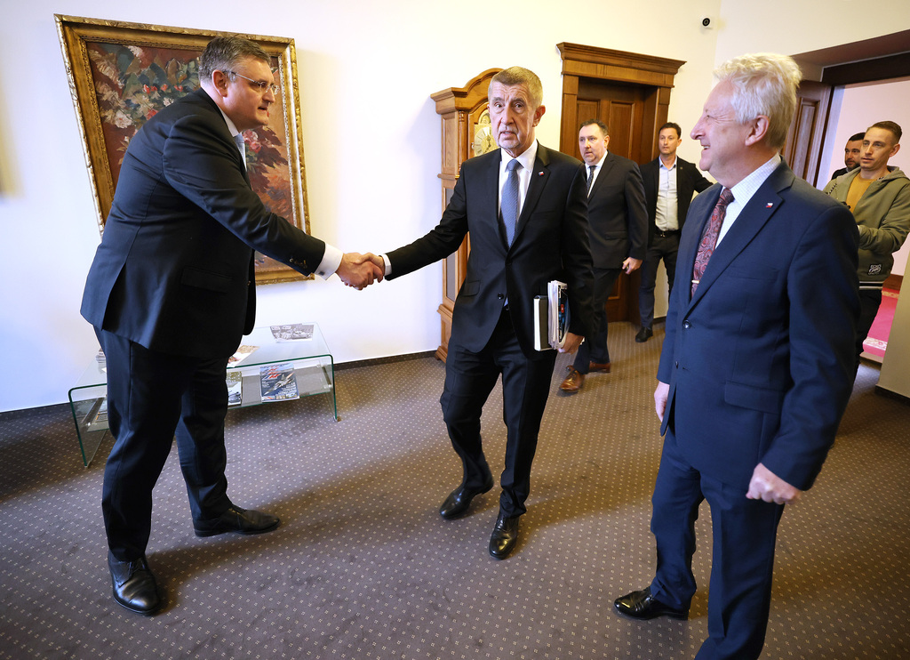 Z přijetí na Ministerstvu obrany