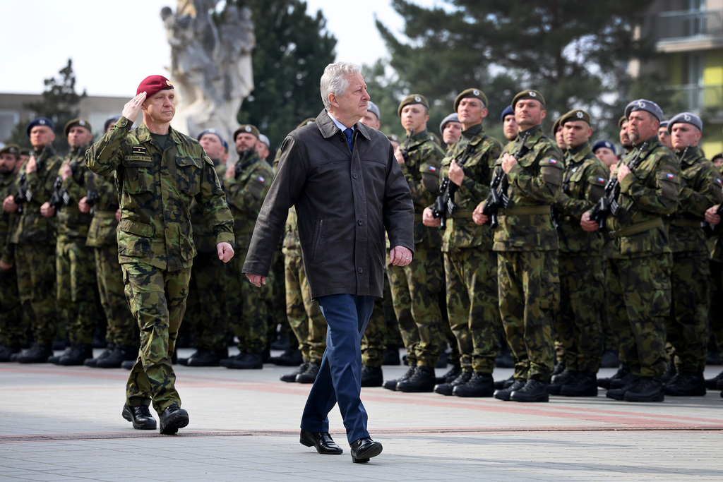 Slavnostní vojenská přísaha ve Vyškově