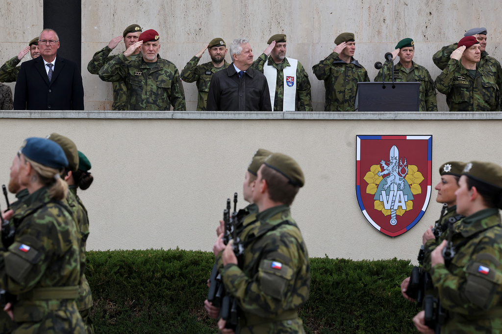 Slavnostní vojenská přísaha ve Vyškově