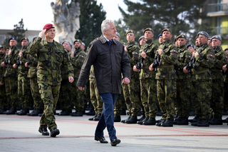 Slavnostní vojenská přísaha ve Vyškově