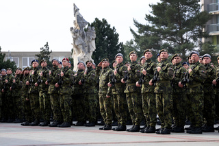 Slavnostní vojenská přísaha ve Vyškově