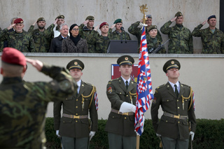 Slavnostní vojenská přísaha ve Vyškově