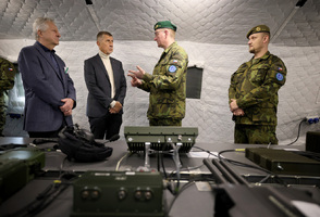 Cvičení Federated Cloud navštívil předseda vlády Andrej Babiš a ministr obrany Jaromír Zůna