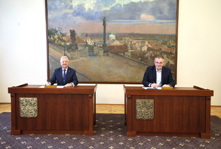 Podpis memoranda s městem Vyškov