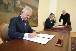 Podpis memoranda s městem Vyškov