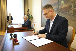 Podpis memoranda s městem Vyškov