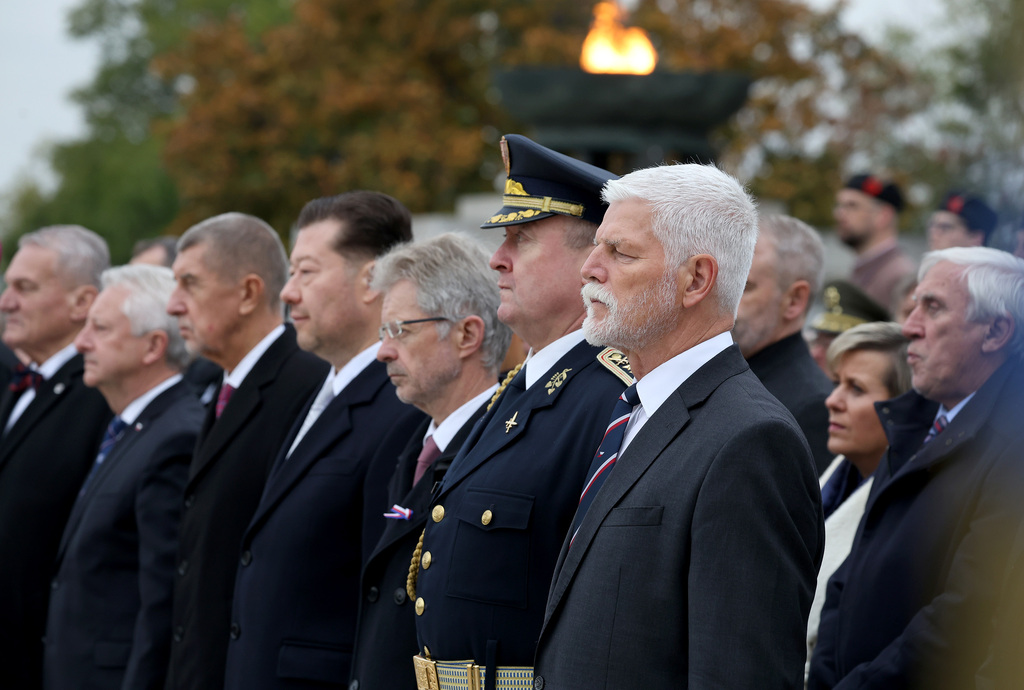 Pietní akt na Vítkově připomněl 108. výročí vzniku Československa