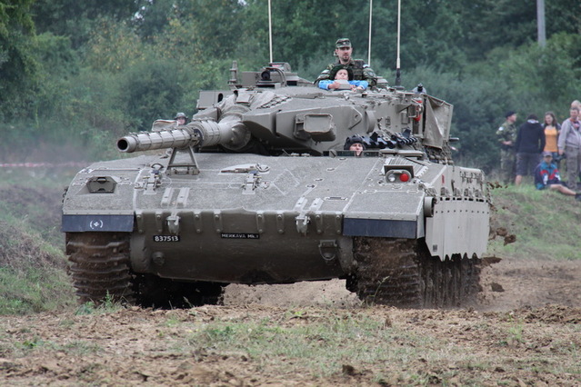 Izraelský tank Merkava