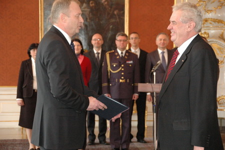 Prezident republiky jmenoval nového ministra obrany