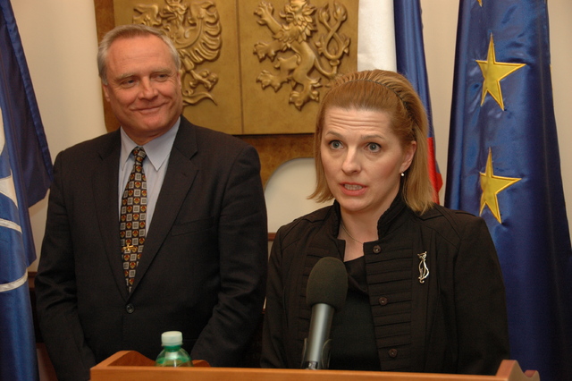 Ředitelka Národního úřadu pro vyzbrojování Jitka Nalevajková