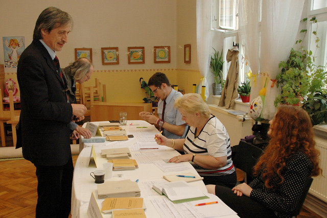 Ministr obrany Martin Stropnický v rozhovoru se členy volební komise