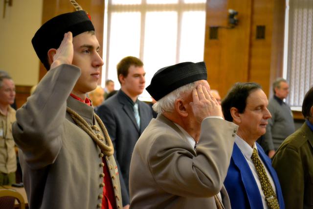  Účastníci setkání, členové České obce sokolské