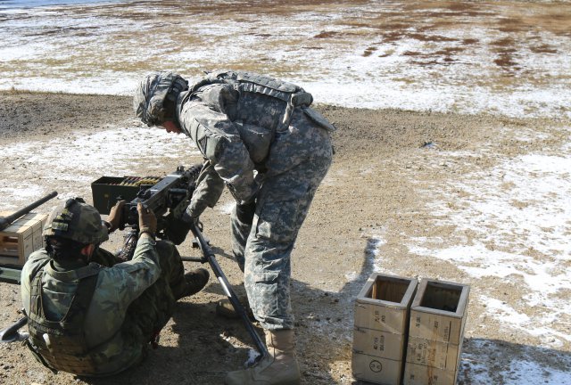 Z výcviku českých vojáků v bavorském Grafenwöhru 3