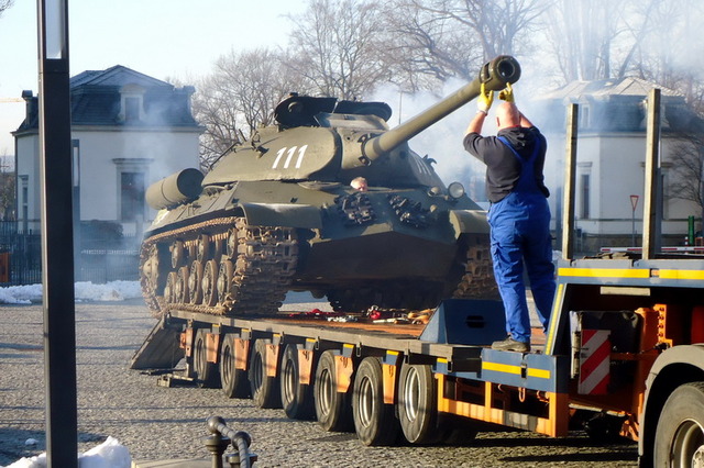 Přeprava tanku IS-3