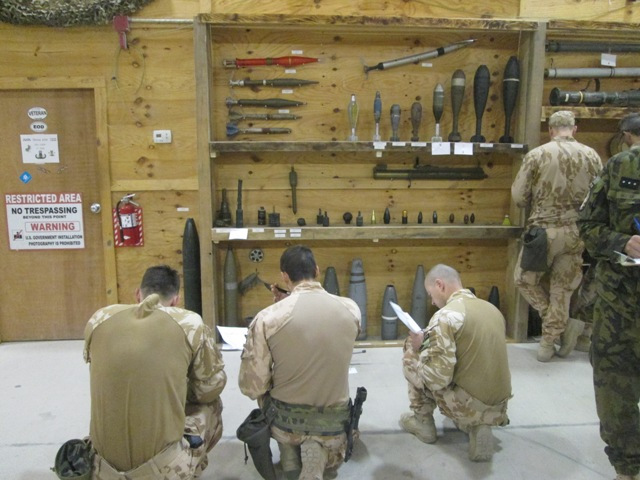  Rozpoznávání munice