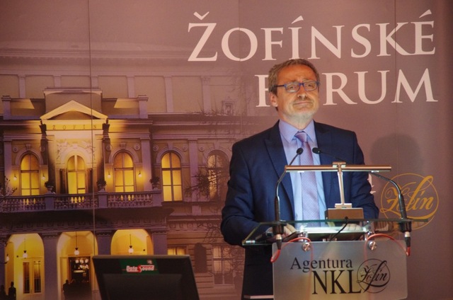 Ministr obrany Martin Stropnický během projevu