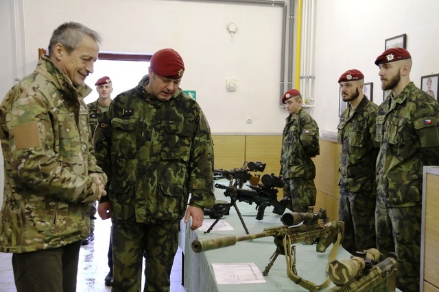 Prohlídka ručních palných zbraní