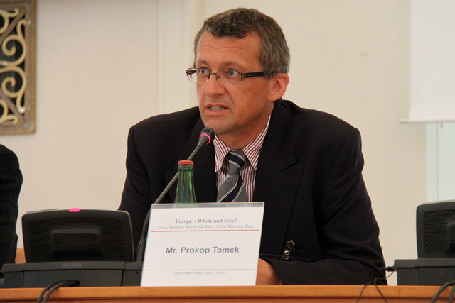 Prokop Tomek z Vojenského historického ústavu Praha
