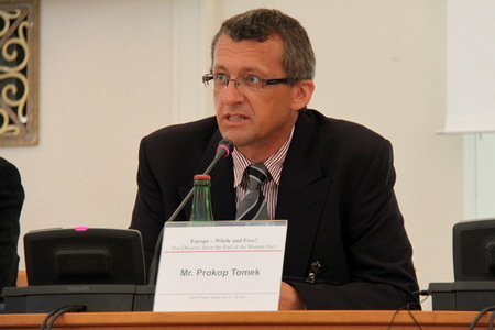 Prokop Tomek z Vojenského historického ústavu Praha