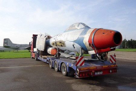 F-84 po dlouhých šedesáti letech opět ve Kbelích