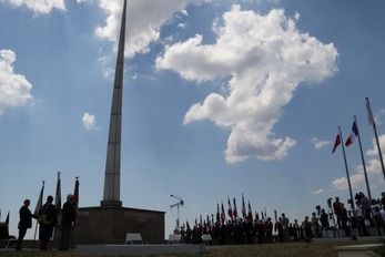 Památník ve francouzském Darney