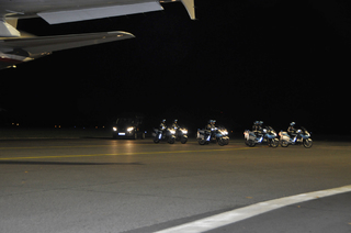Doprovodné motocykly Vojenské policie