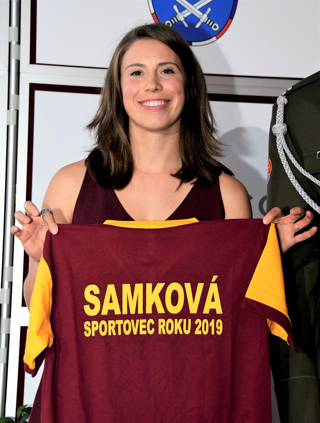 Nejlepší armádní sportovkyní roku byla ve středu večer vyhlášena mistryně světa a vítězka Světového poháru ve snowboardcrossu Eva Samková