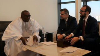 S ministrem ozbrojených sil Senegalské republiky Sidikim Kabou a náčelníkem generálního štábu tamní armády generálem Biramem Diopem v pátek 17. ledna jednal náměstek pro řízení sekce průmyslové spolupráce MO Tomáš Kopečný. 