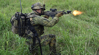 Ilustrační obrázek ke článkuJako v opravdové válce, chválí nový soubojový simulátor vojáci z Hranic