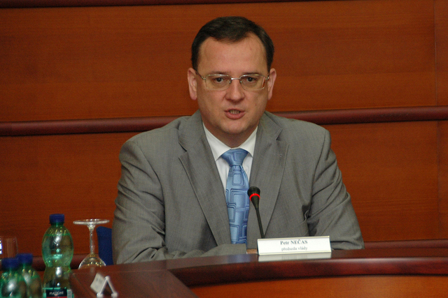 Z dnešního setkání předsedy vlády s vedoucími představiteli resortu obrany (2)
